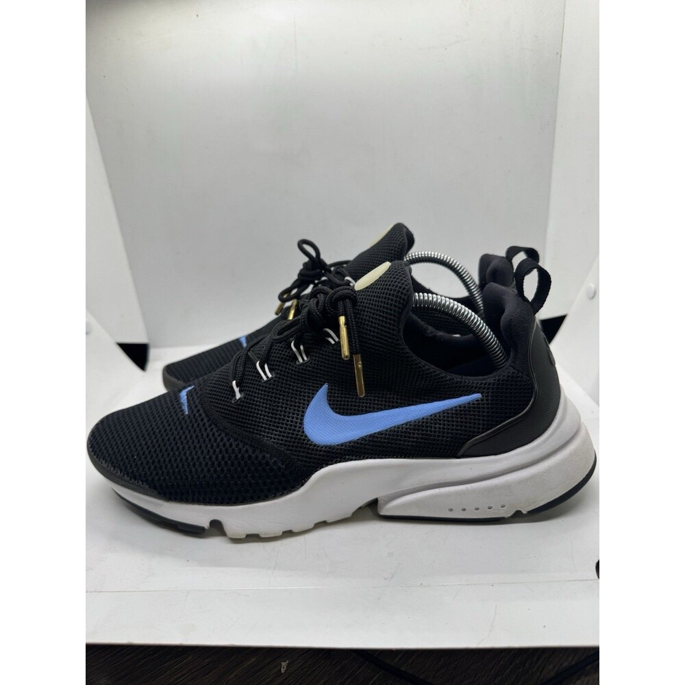 Nike Air Presto Essential Black Blue Mens Size 9.5 Black Shoes Sneakers